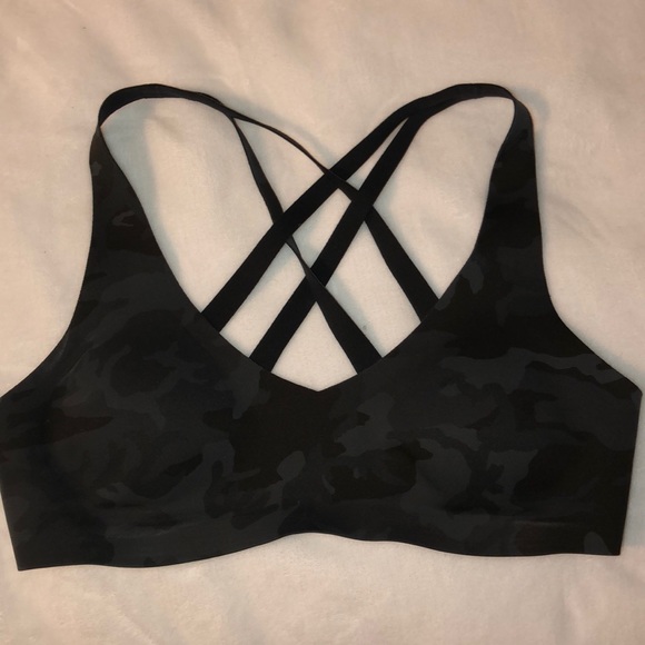 lululemon camo sports bra